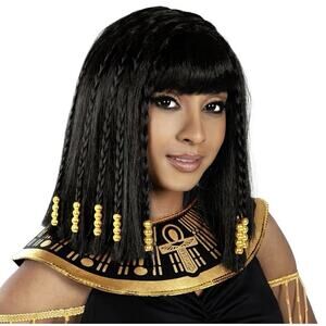 Morph Cleopatra Wig Women One Size Black Egyptian Costume Hairpiece